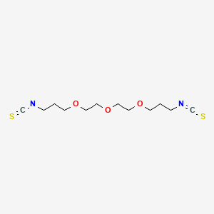 molecular formula C12H20N2O3S2 B563856 1-Isothiocyanato-3-[2-[2-(3-isothiocyanatopropoxy)ethoxy]ethoxy]propane CAS No. 1031239-28-7