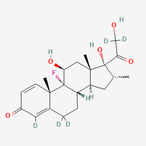 molecular formula C22H29FO5 B563859 Dexamethasone-d5 CAS No. 358731-91-6