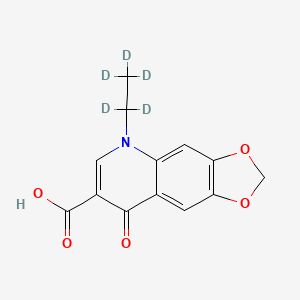 molecular formula C13H11NO5 B563869 Oxolinic Acid-d5 CAS No. 1189890-98-9