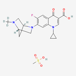 molecular formula C20H24FN3O6S B563876 Danofloxacin-d3 Mesylate CAS No. 1217860-94-0