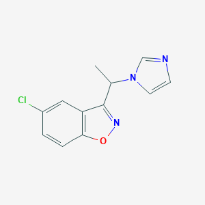 molecular formula C12H10ClN3O B056389 Zoniclezole CAS No. 121929-20-2