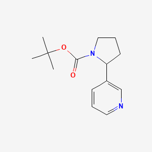 molecular formula C14H20N2O2 B563893 tert-Butyl 2-(pyridin-3-yl)pyrrolidine-1-carboxylate CAS No. 1076199-53-5
