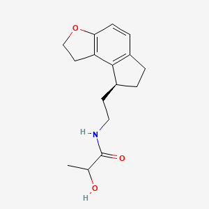 molecular formula C16H21NO3 B563920 Ramelteon metabolite M-II CAS No. 896736-21-3