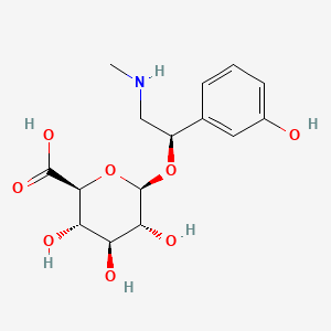 molecular formula C15H21NO8 B563925 Phenylephrine 2-O-Glucuronide CAS No. 1260611-56-0