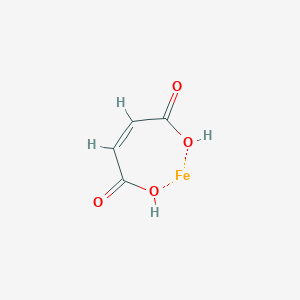 molecular formula C₄H₂FeO₄ B056393 Ferrous fumarate CAS No. 141-01-5
