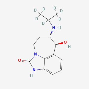molecular formula C14H19N3O2 B563934 Zilpaterol-d7 