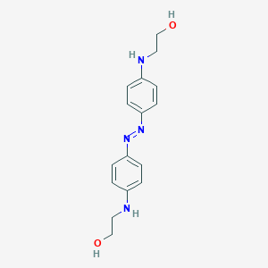molecular formula C16H20N4O2 B056394 4,4'-N-(beta-Hydroxyethylamino)azobenzene CAS No. 120404-26-4