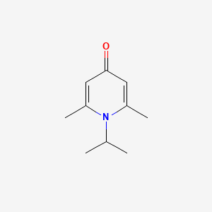 molecular formula C10H15NO B563968 2,6-Dimethyl-1-propan-2-ylpyridin-4-one CAS No. 104338-37-6
