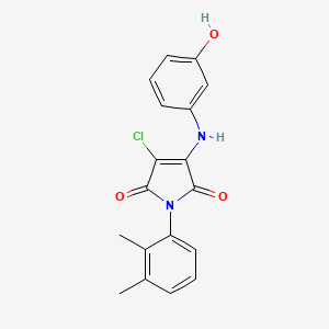molecular formula C18H15ClN2O3 B5639887 MFCD02333133 