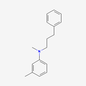 molecular formula C17H21N B564015 N,3-dimethyl-N-(3-phenylpropyl)aniline CAS No. 102116-31-4