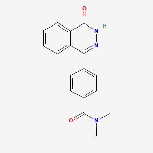molecular formula C17H15N3O2 B5640203 N,N-dimethyl-4-(4-oxo-3H-phthalazin-1-yl)benzamide 