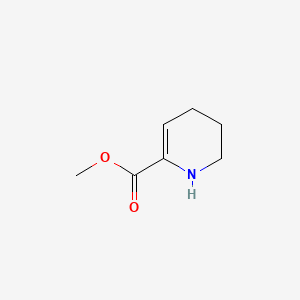 molecular formula C7H11NO2 B564042 Methyl 1,4,5,6-tetrahydropyridine-2-carboxylate CAS No. 108602-82-0
