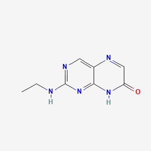2-(Ethylamino)pteridin-7(8H)-one