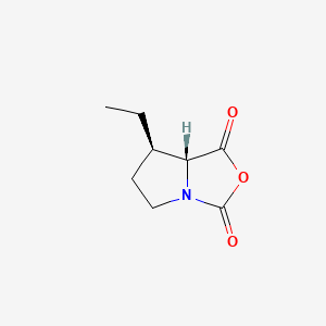 (7R,7AR)-7-ethyltetrahydropyrrolo[1,2-c]oxazole-1,3-dione