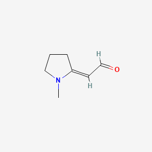 (2E)-(1-Methyl-2-pyrrolidinylidene)acetaldehyde