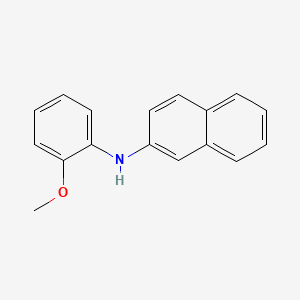 molecular formula C17H15NO B5640790 N-(2-methoxyphenyl)naphthalen-2-amine 