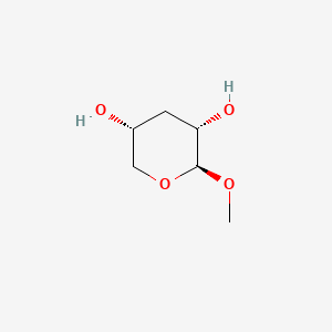 Methyl 3-deoxy-beta-L-erythro-pentopyranoside