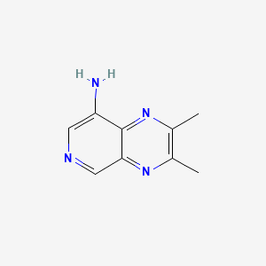 2,3-Dimethylpyrido[3,4-B]pyrazin-8-amine