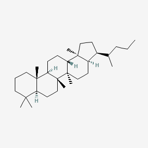 molecular formula C32H56 B564108 17alpha(H),21alpha(H)-22RS-Bishomohopane CAS No. 105498-25-7