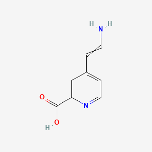 4-(2-Aminoethenyl)-2,3-dihydropyridine-2-carboxylic acid