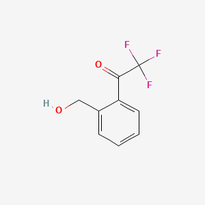 2,2,2-Trifluoro-1-[2-(hydroxymethyl)phenyl]ethan-1-one