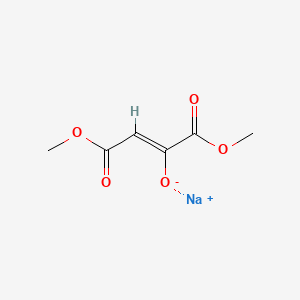 2-(Sodiooxy)-2-butenedioic acid dimethyl ester
