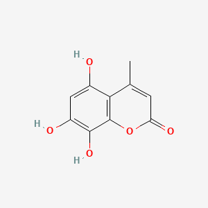 5,7,8-Trihydroxy-4-methyl-2H-chromen-2-one