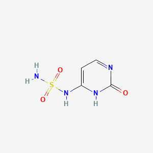 molecular formula C4H6N4O3S B564160 N-(2-Oxo-2,3-dihydro-4-pyrimidinyl)sulfuric diamide CAS No. 101910-06-9