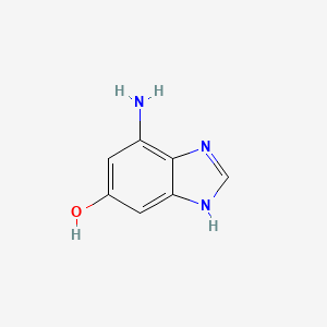7-amino-1H-benzo[d]imidazol-5-ol