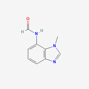 molecular formula C9H9N3O B564167 N-(1-Methyl-1H-benzimidazol-7-yl)formamide CAS No. 103755-54-0