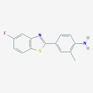 4-(5-Fluoro-1,3-benzothiazol-2-yl)-2-methylaniline