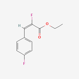ethyl (E)-2-fluoro-3-(4-fluorophenyl)propenoate