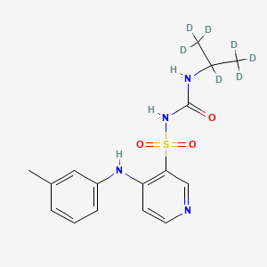 molecular formula C16H20N4O3S B564191 Torsemide-d7 
