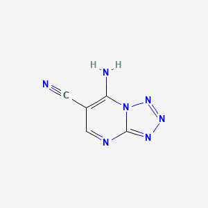 7-Aminotetrazolo[1,5-a]pyrimidine-6-carbonitrile