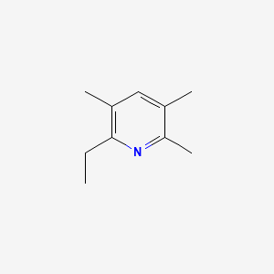 molecular formula C10H15N B564202 2-Ethyl-3,5,6-trimethylpyridine CAS No. 110802-65-8