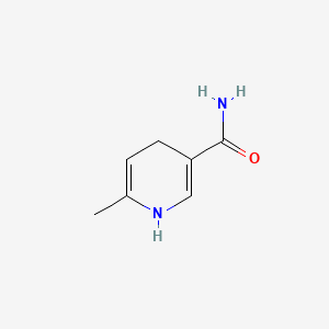 molecular formula C7H10N2O B564208 6-Methyl-1,4-dihydropyridine-3-carboxamide CAS No. 102273-37-0