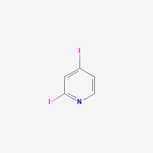 molecular formula C5H3I2N B056422 2,4-Diiodopyridine CAS No. 83674-71-9
