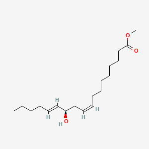 molecular formula C19H34O3 B564222 methyl (9Z,12R,13E)-12-hydroxyoctadeca-9,13-dienoate CAS No. 107173-61-5