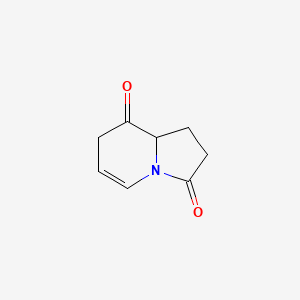 1,8A-dihydroindolizine-3,8(2H,7H)-dione