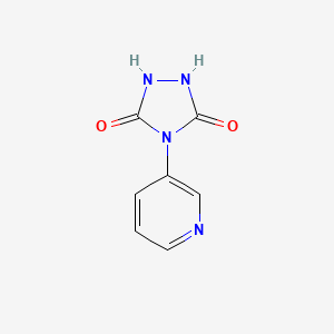 4-(Pyridin-3-yl)-1,2,4-triazolidine-3,5-dione