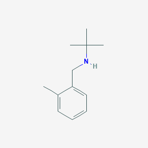 N-(tert-butyl)-N-(2-methylbenzyl)amine