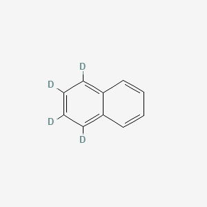 molecular formula C10H8 B564232 Tetradeuterionaphthalene CAS No. 19796-93-1