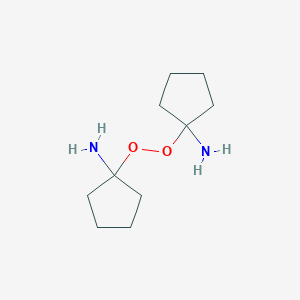 1-(1-Aminocyclopentyl)peroxycyclopentan-1-amine