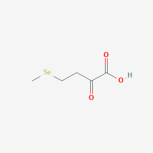 4-Methylseleno-2-oxobutanoic acid