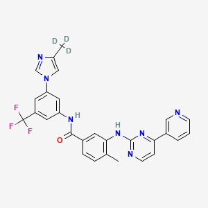 molecular formula C28H22F3N7O B564286 Nilotinib-d3 CAS No. 1215678-43-5