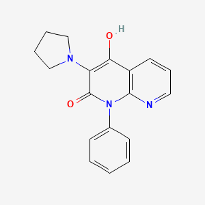 molecular formula C18H17N3O2 B564295 Pirodomast CAS No. 108310-20-9