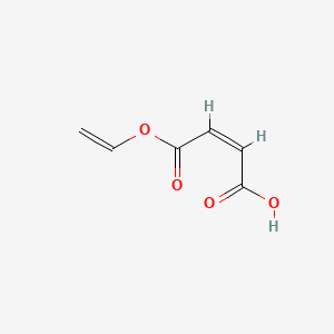 molecular formula C6H6O4 B564314 Maleic acid hydrogen 1-vinyl ester CAS No. 19896-47-0