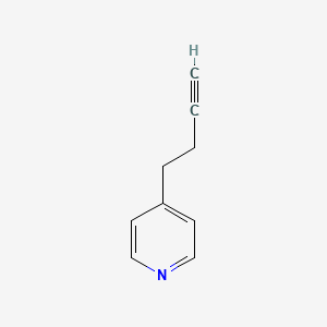 molecular formula C9H9N B564320 4-(But-3-yn-1-yl)pyridine CAS No. 103440-64-8