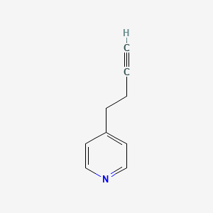 molecular formula C9H9N B564320 4-But-3-ynylpyridine CAS No. 103440-64-8