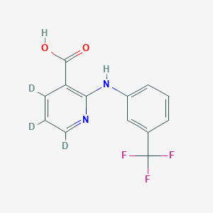 molecular formula C13H9F3N2O2 B564338 Niflumic Acid-d5 (Major) CAS No. 1794811-58-7